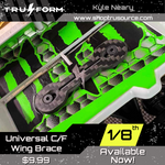 TRU-Form Universal C/F Wing Brace (1/8)
