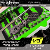 TRU-Form Universal C/F Wing Brace (1/8)
